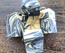 Load image into Gallery viewer, Black Tie Goat&#39;s Milk Soap
